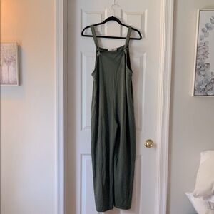 Olive green jumpsuit by Live to Be Spoiled